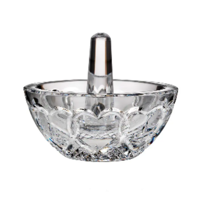 Waterford Wedding Lead Crystal Ring Holder