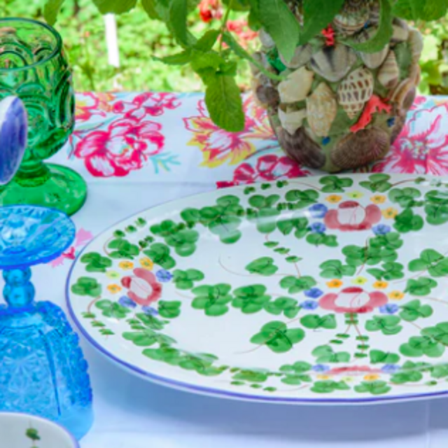 The Ivy Oval Platter, Classic Ivy