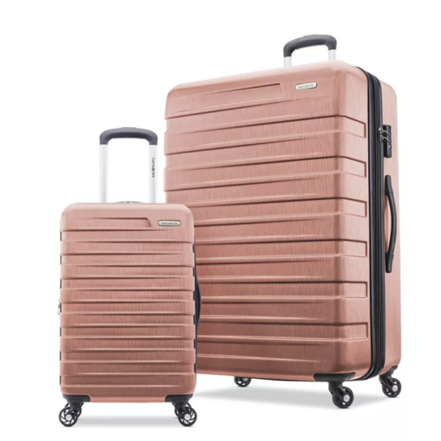Samsonite Uptempo 2-Pc. Hardside Luggage Set- Rose Gold