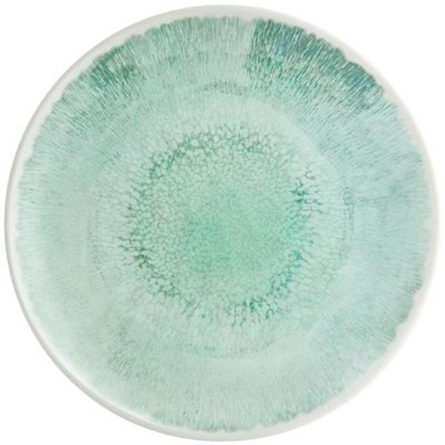 Waterways Green Melamine Salad Plate