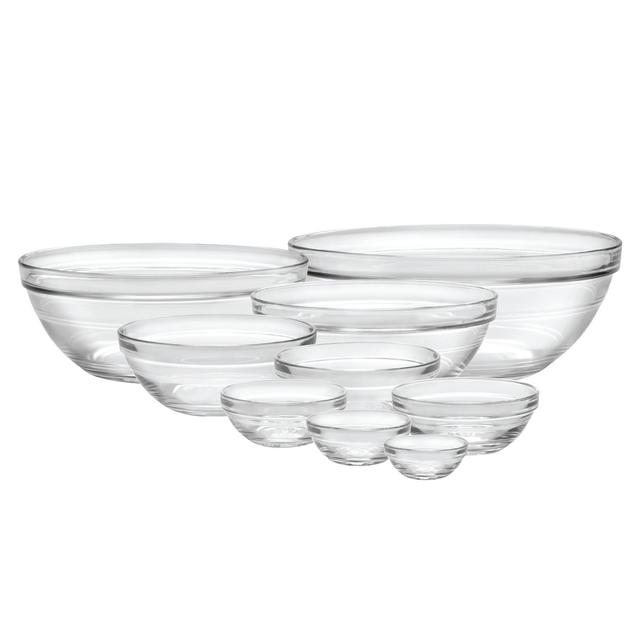 Duralex Lys Stackable 9-Piece Bowl Set