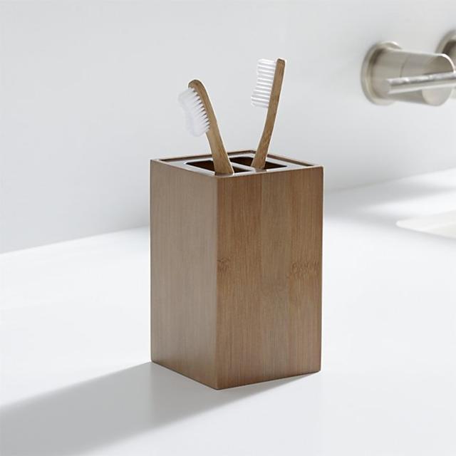 Dixon Bamboo Toothbrush Holder