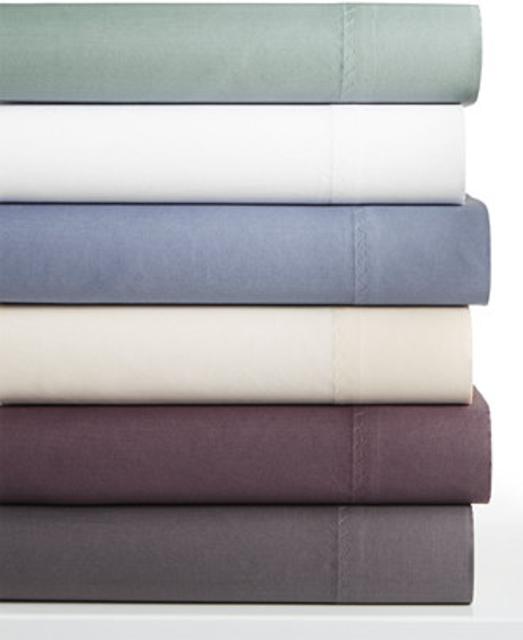 Calvin Klein Valencia Cotton 450 Thread Count Sheet Set in Queen/Bisque color