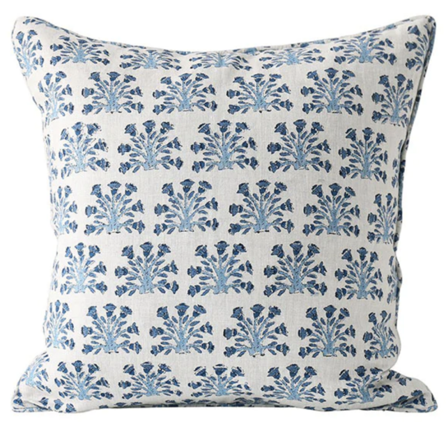 Whitehaven Linen Pillow with Insert