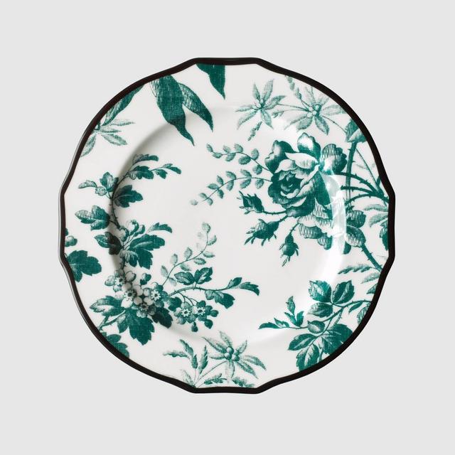 Herbarium dessert plate, set of two