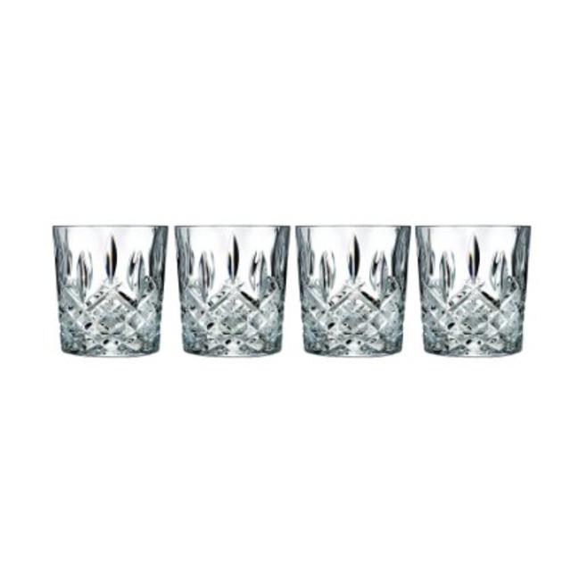 Marquis by Waterford Markham Double Old Fashioned Glasses, Set of 4