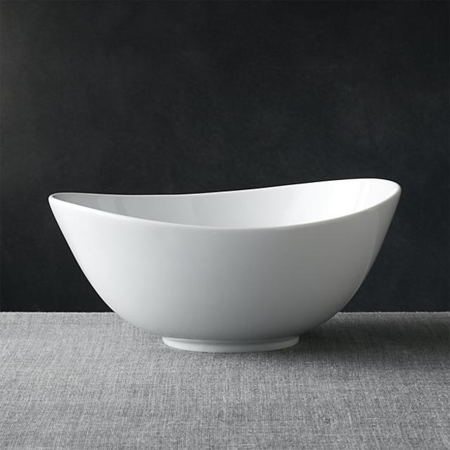 Crate & Barrel Swoop Large Bowl