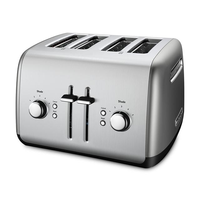 KitchenAid 4-Slice Toaster, Contour Silver