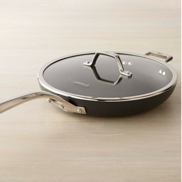 Calphalon Elite Nonstick Covered Fry Pan, 12"