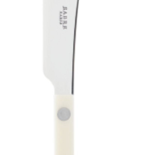 Sabre Bistrot Shiny Ivory Butter Spreader | Gracious Style