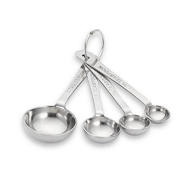 Amco Stainless Steel Measuring Spoons (Set of 4)