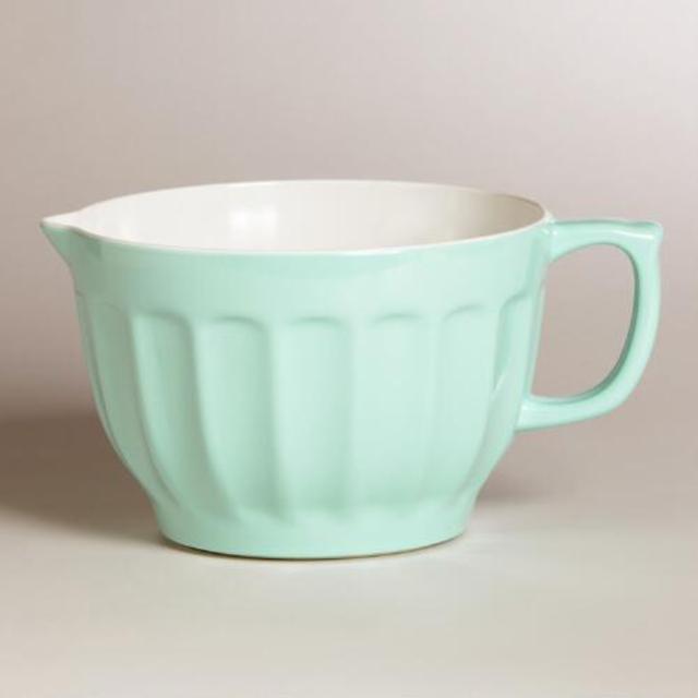 Mint Melamine Batter Bowl