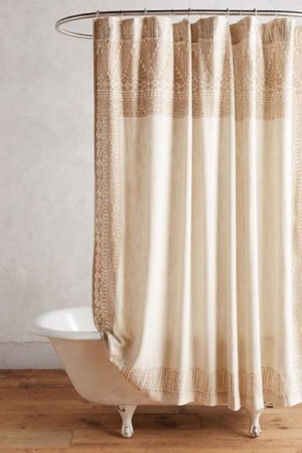 Anthropologie Shower Curtain