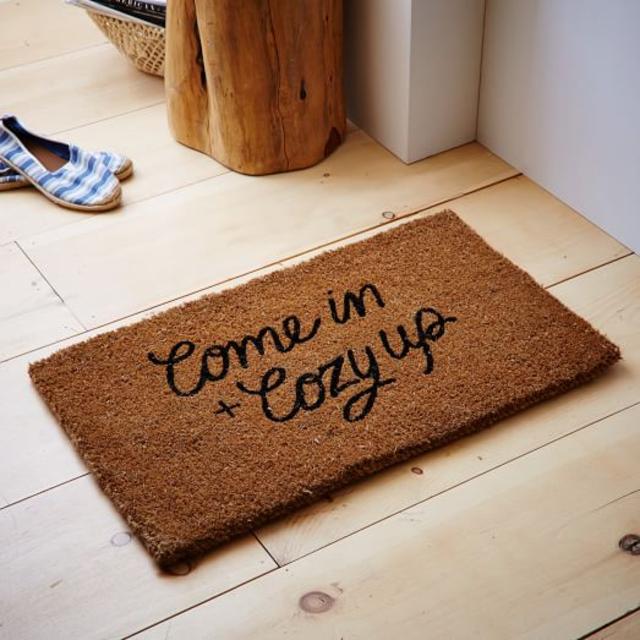 Come In and Cozy Up Coir Doormat