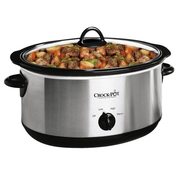 Crock-Pot® 7 Qt. Manual Slow Cooker - Silver SCV700-SS