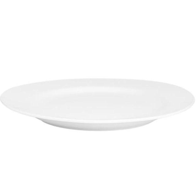 Great White Traditional Dinner Plate, Set of 4