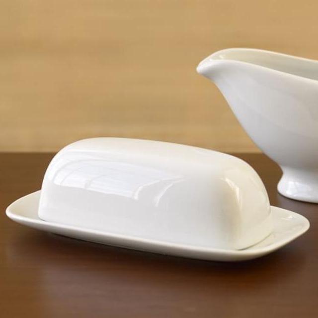 Great White Butter Dish