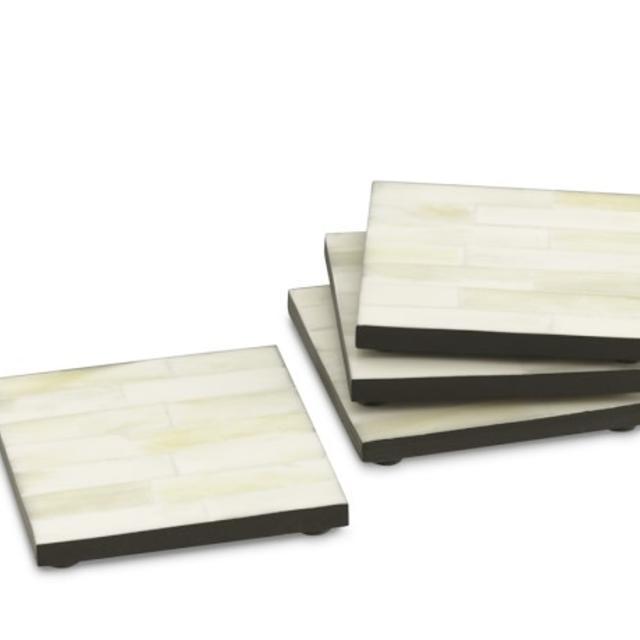 White Bone Coasters