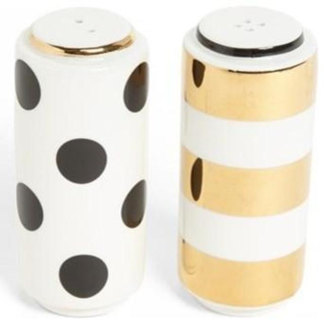 Fairmount Park Dot/ Stripe Salt & Pepper Set