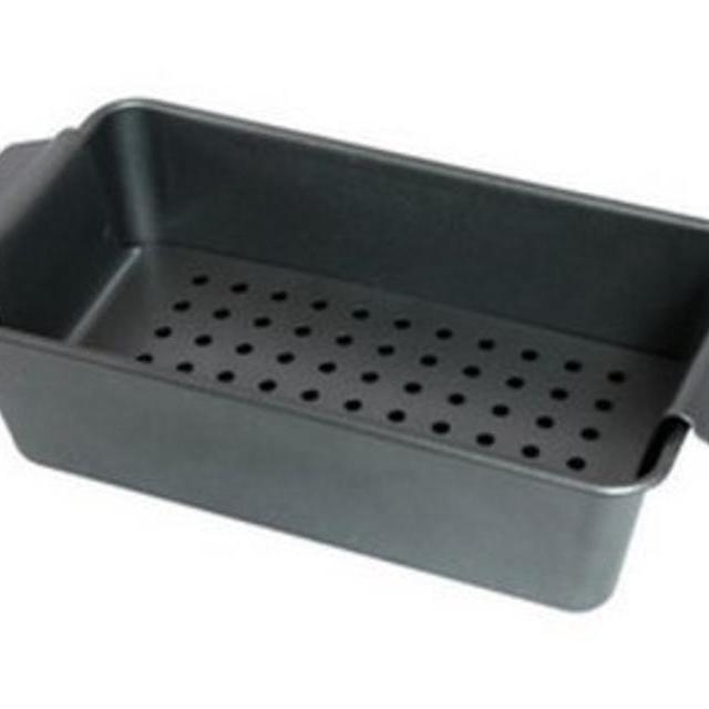 Tosnail 10" X 6" X 3" Non-stick Meatloaf Pan with a Perforated Elevated Lifter (Also on Amazon)