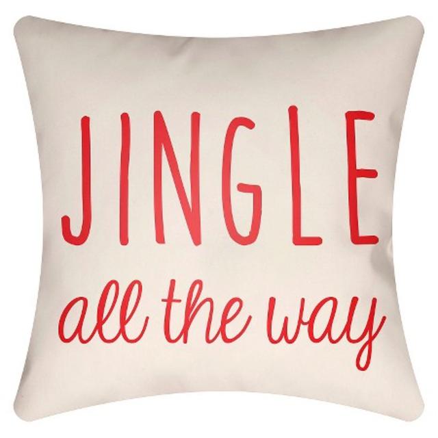 Product description page - Jingle Throw Pillow - Surya (Also at Target)