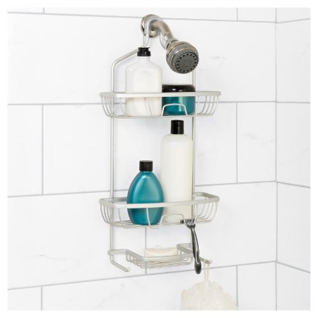NeverRust Aluminum Shower Caddy Large Zenna Home (Also at Target)