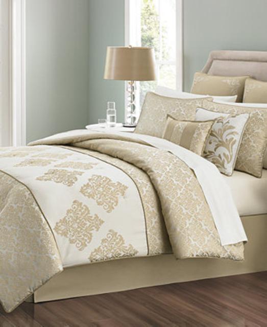 Martha Stewart Collection Versailles Tile 6-Piece Comforter Set - Queen