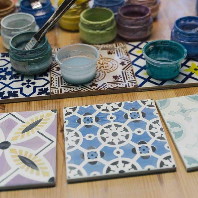 Tile Painting Workshop (Lisbon, Portugal)