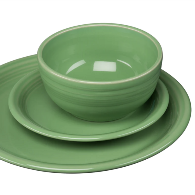 Fiesta - 3pc Bistro Place Setting - Meadow (green)