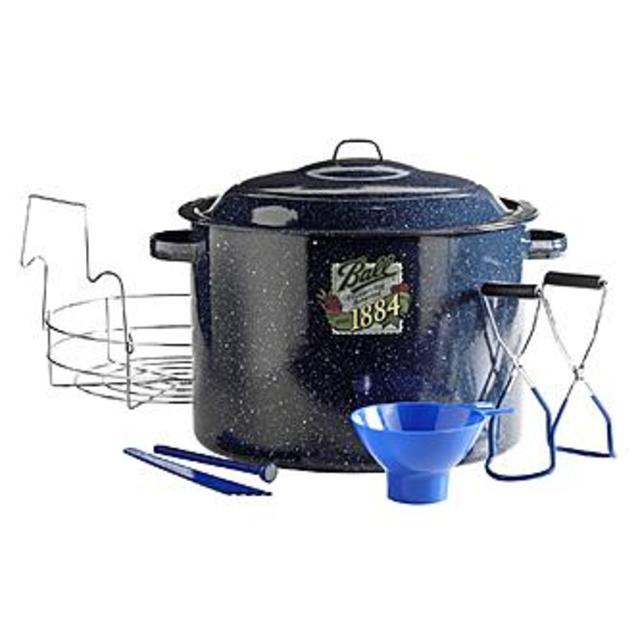 Ball Canning Kit with 21 Quart Waterbath Canner And Accessories