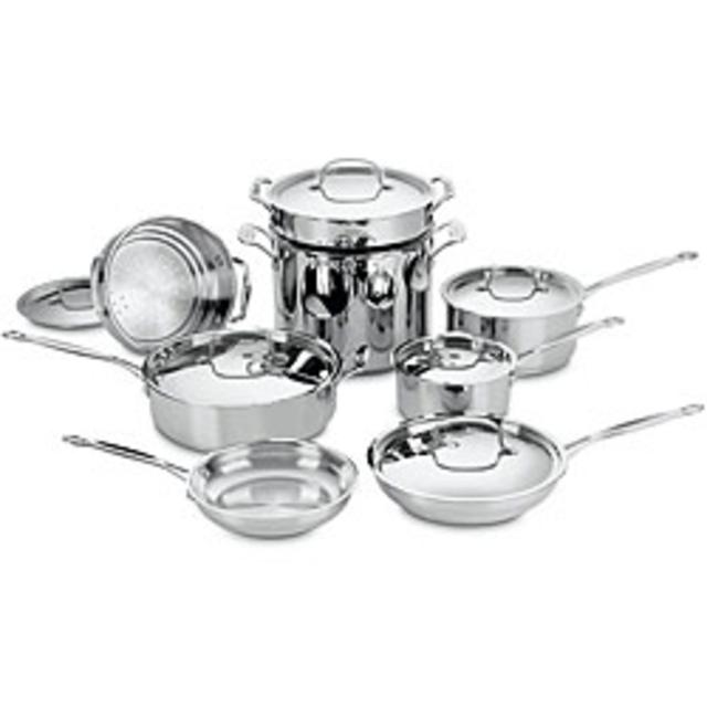 Cooks Standard 10-piece Cookware Multi-Ply Clad Stainless Steel Set