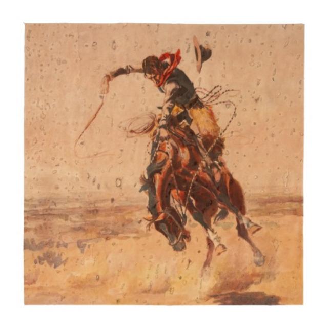 A Bad Hoss Charles Russell Fine Art Beverage Coasters