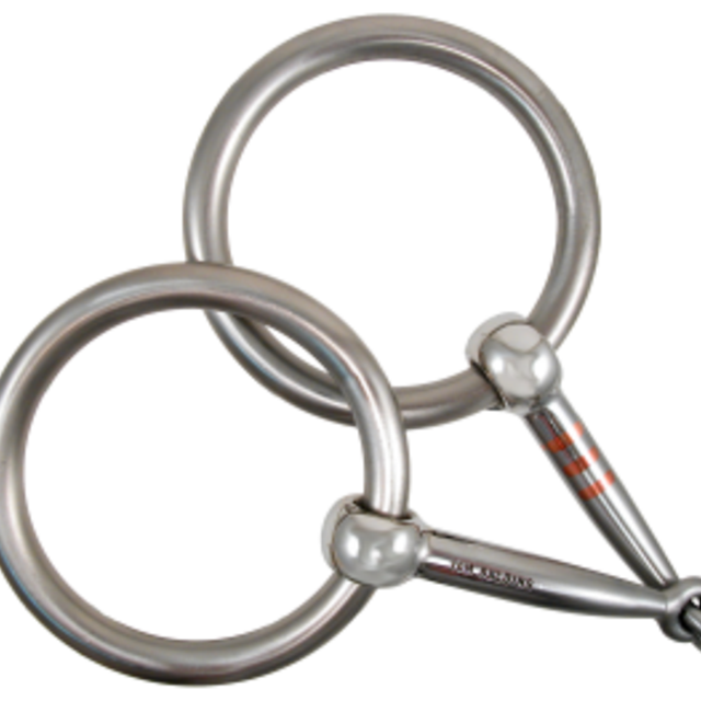 Equine Snaffle Bit #4 West Coast Loose Ring Snaffle By Tom Balding Horse Tack