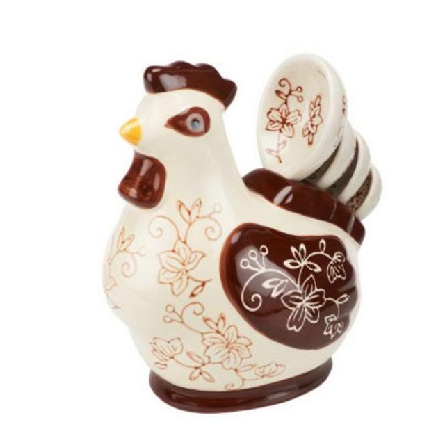 Temp-tations Floral Lace Figural Chicken 5-pc. Measuring Set