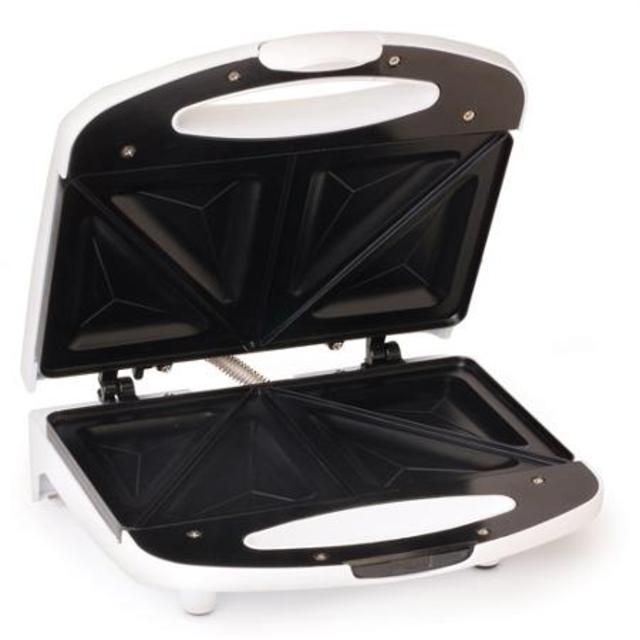 Elite Cuisine Sandwich Maker, White