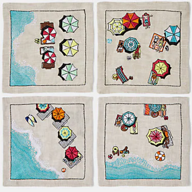 Beach Days Linen Napkin Set