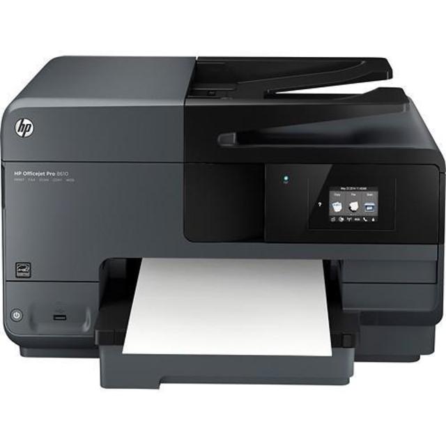 HP - Officejet Pro 8610 e-All-in-One Wireless All-In-One Printer - Black