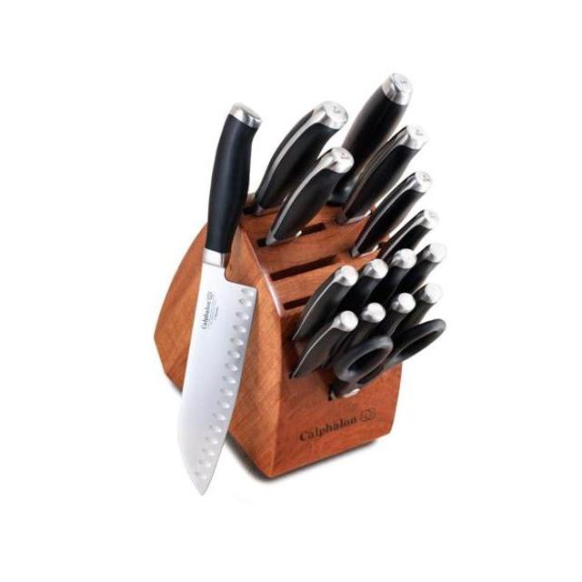17-pc. Contemporary Cutlery Knife Block Set by Calphalon