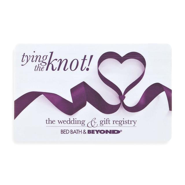 "tying the knot!" Ribbon Heart Gift Card