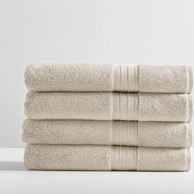Taupe Hydrocotton Organic Towel Bundle - Set of 4