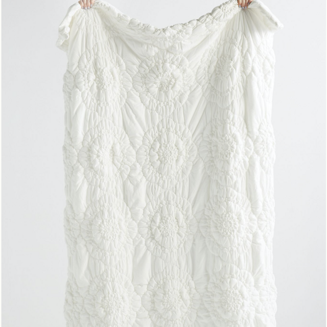 Textured Jersey Throw Blanket