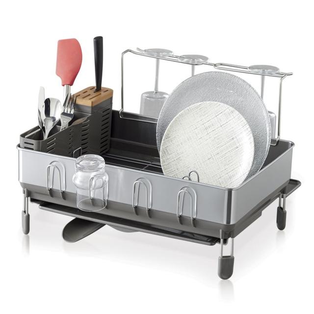 simplehuman ® Dish Rack Deluxe
