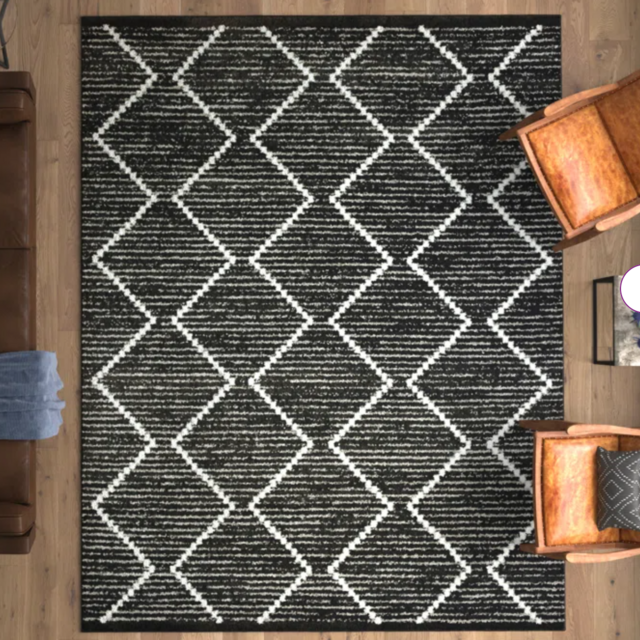 4'4" X 6' Area Rug