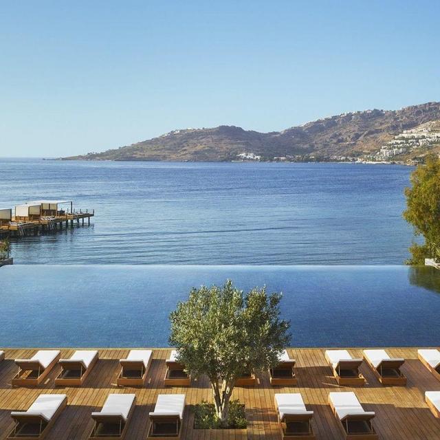 Round of Drinks by the Pool in Bodrum