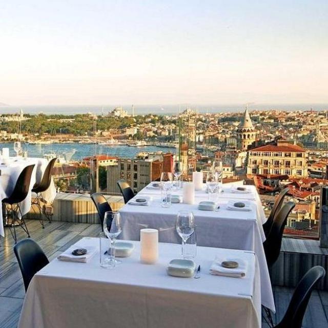 Rooftop Drinks in Turkey