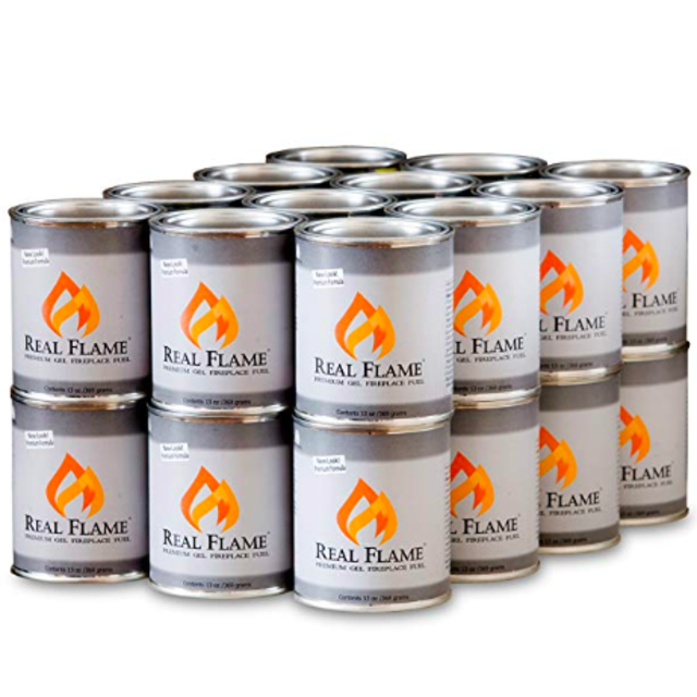 Real Flame Gel Fuel - 13 oz cans; 24-Pack