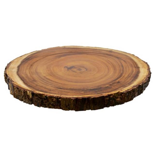 Round Rough Edge Serve Platter product details page