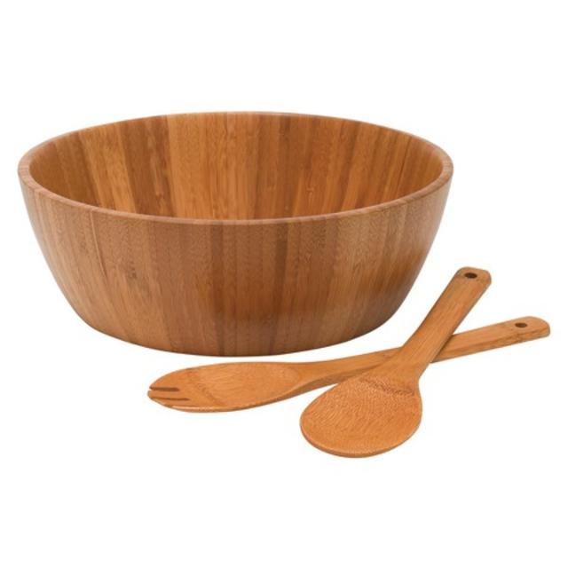Lipper International Bamboo 3-pc. Salad Serving Set product details page