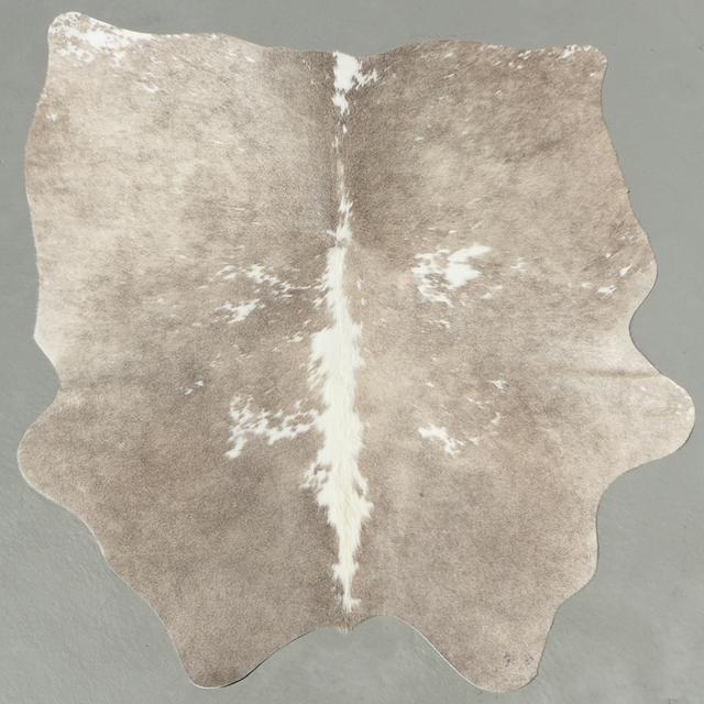 Taupe & White Cowhide Rug