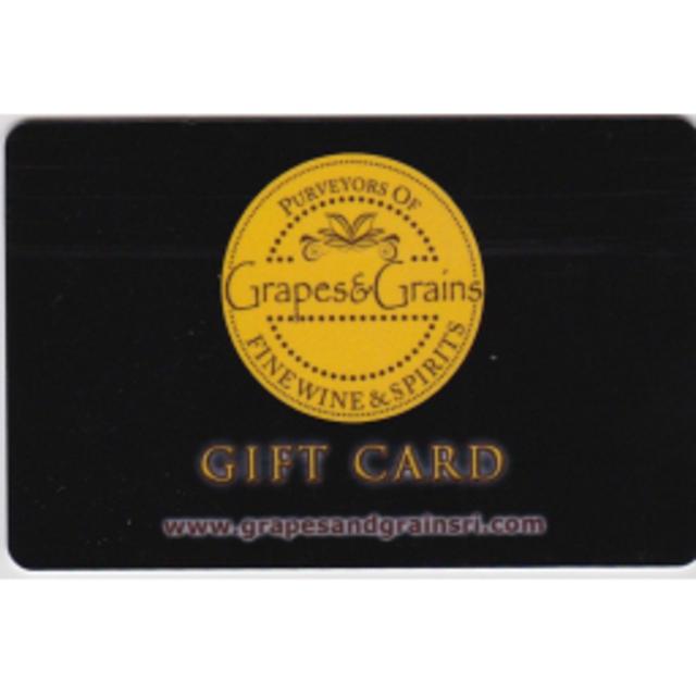 GIFT CARD Grapes & Grains